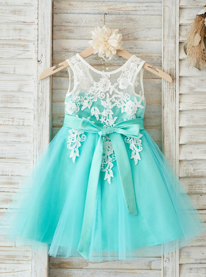 Turquoise Flower Girl Dresses,Cute ...